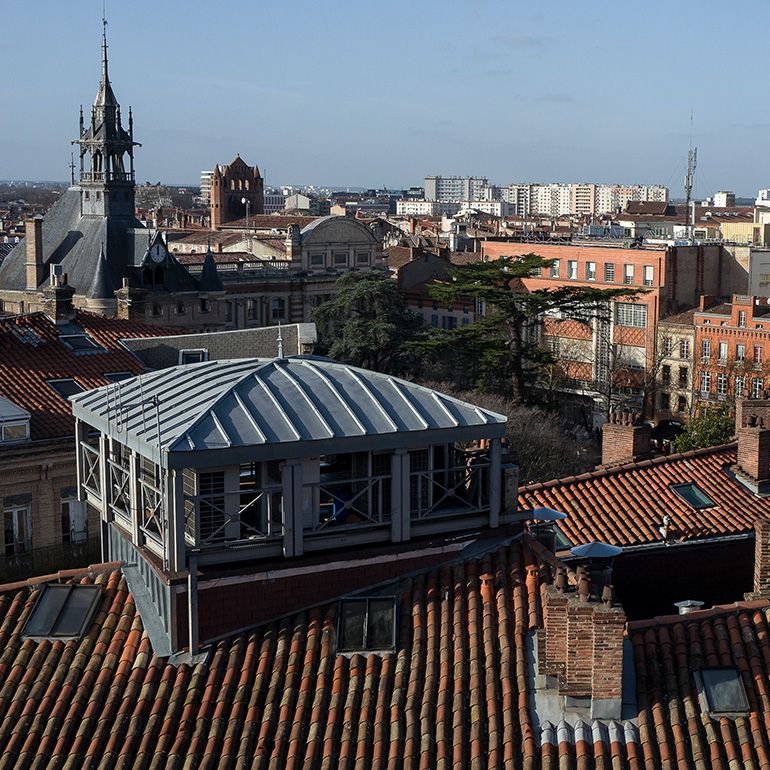 Toulouse vue d'en haut